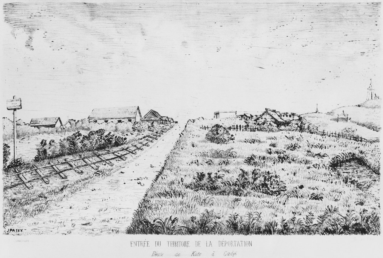 Album af Isle of Pines, Indsejling af deportationsområdet, 1878-79 af French School