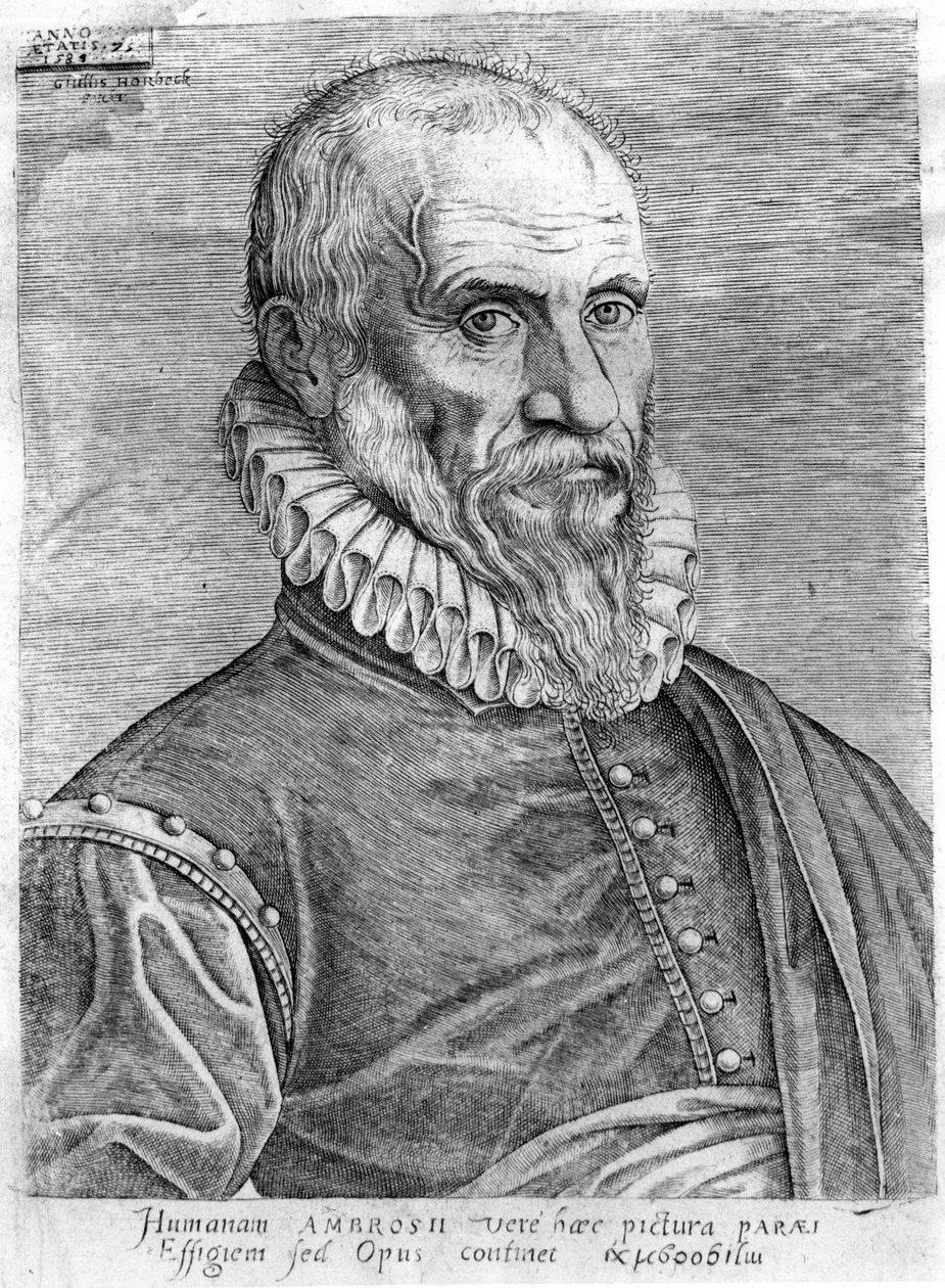 Ambroise Paré (1509-1590). af French School