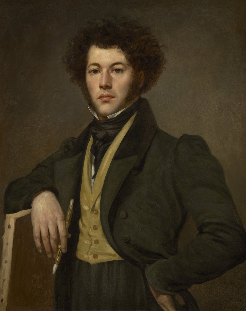 En kunstner, ca. 1820 af French School