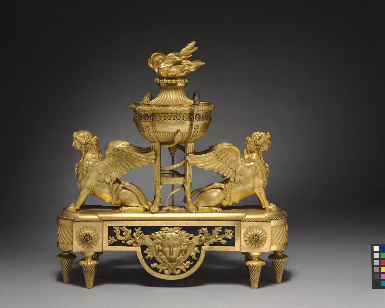 Andiron af French School