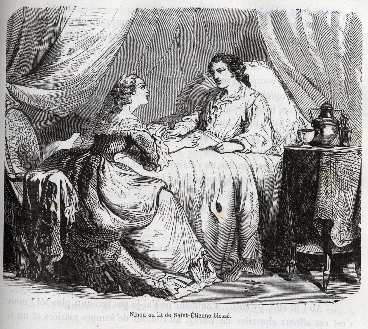 Anne Ninon""" af Enclo (eller Ninon de Lenclos eller Ninon de Lanclos af French School