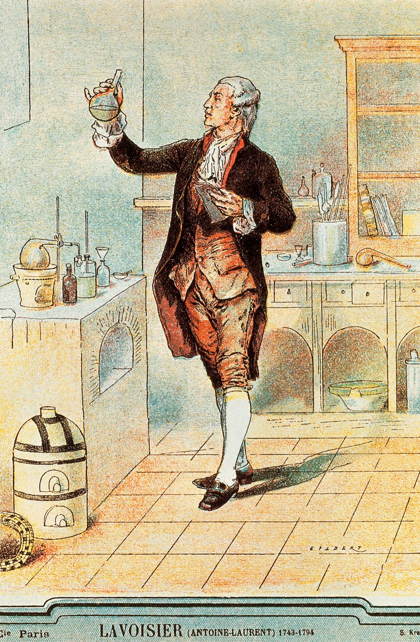 Antoine Laurent Lavoisierdani af French School