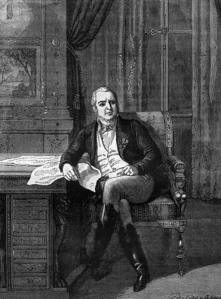 Antoine Marie Chamans, Comte de Lavalette, fransk politiker og general - Antoine-Marie Chamans, Comte de Lavalette (1769-1830) officer, høj fransk embedsmand og statsråd - i "Histoire de l