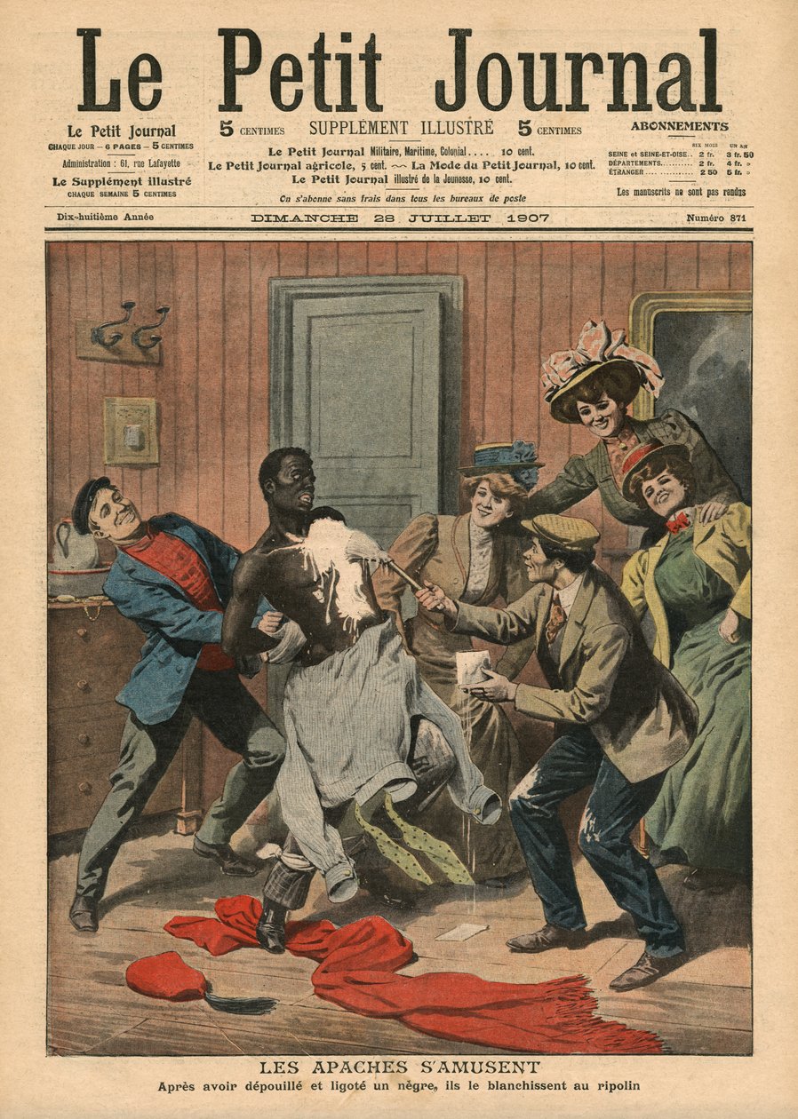 Apaches have det sjovt, illustration fra 