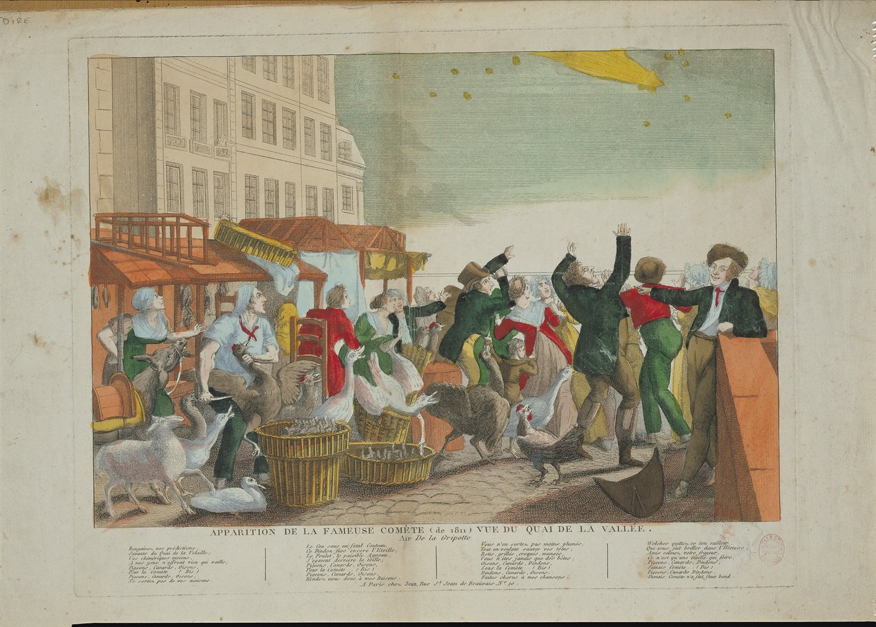 Den store komets fremkomst i 1811 af French School
