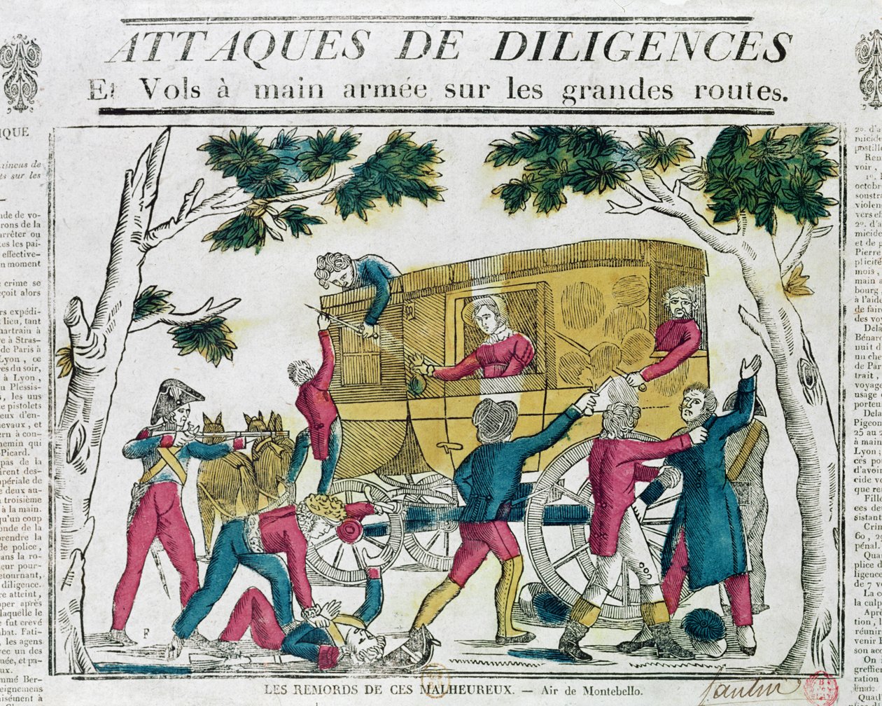 Angreb på diligence fra Paris til Lyon den 25. juli 1822 af French School