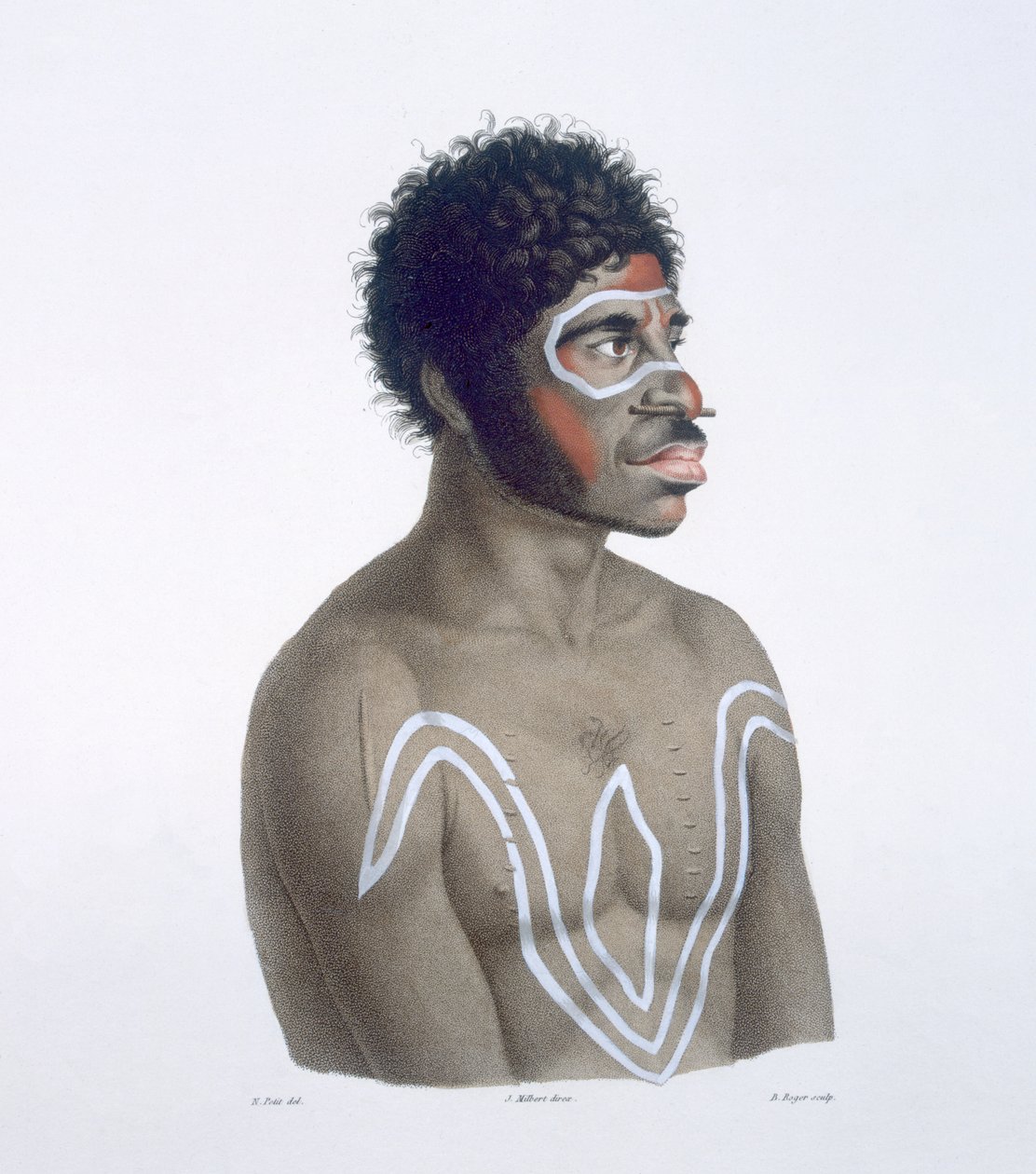 Australsk aboriginal, 1812 af French School