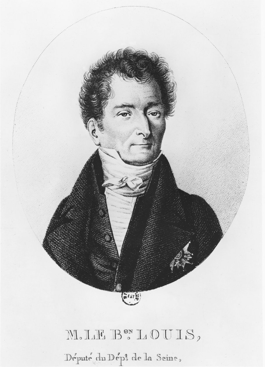 Baron Joseph Dominique Louis (gravering) af French School