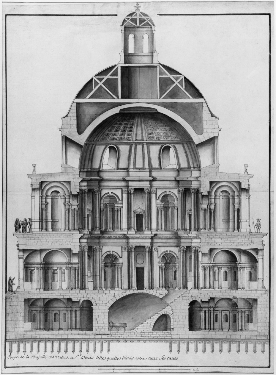 Basilica Saint-Denis, Valois Tower (se også 414688, 414689) af French School