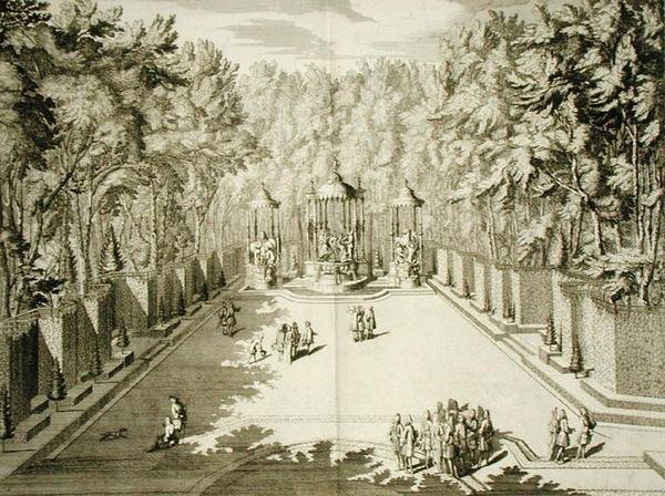 Apollonbade, Versailles, fra 