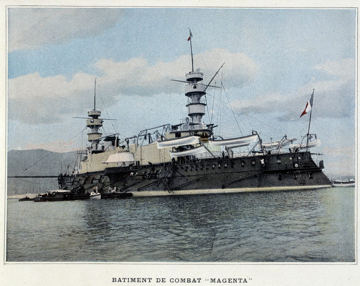 Battle Building "" Magenta"" - i "" Military Album - Marine: Life on board"" af French School