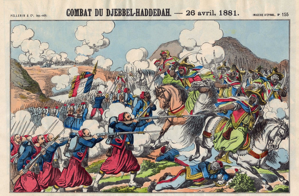 Slaget ved Djebbel Haddedah (Djebbel-Haddedah), 26. april af French School