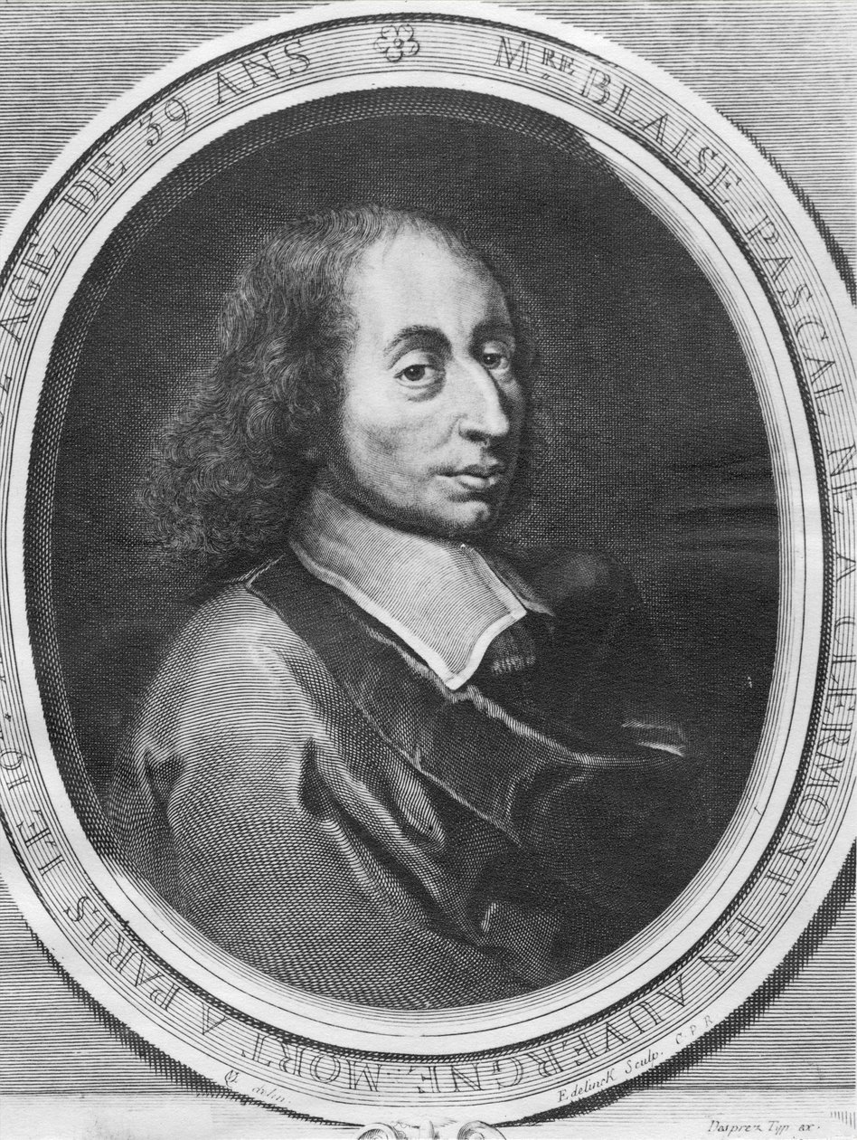 Blaise Pascal (1623-62) af French School