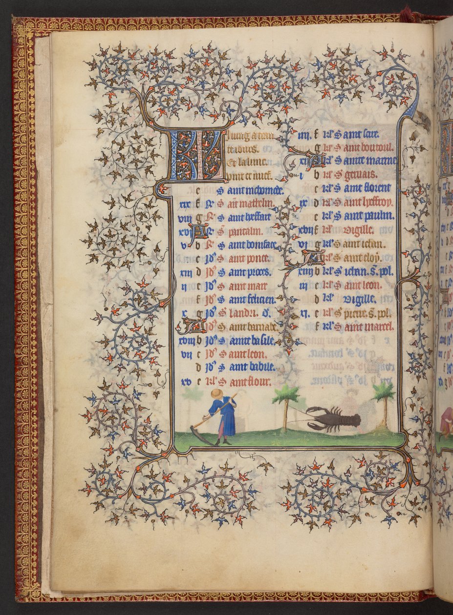 Timebog, Tilføj MS 32454 f.4v, Frankrig af French School