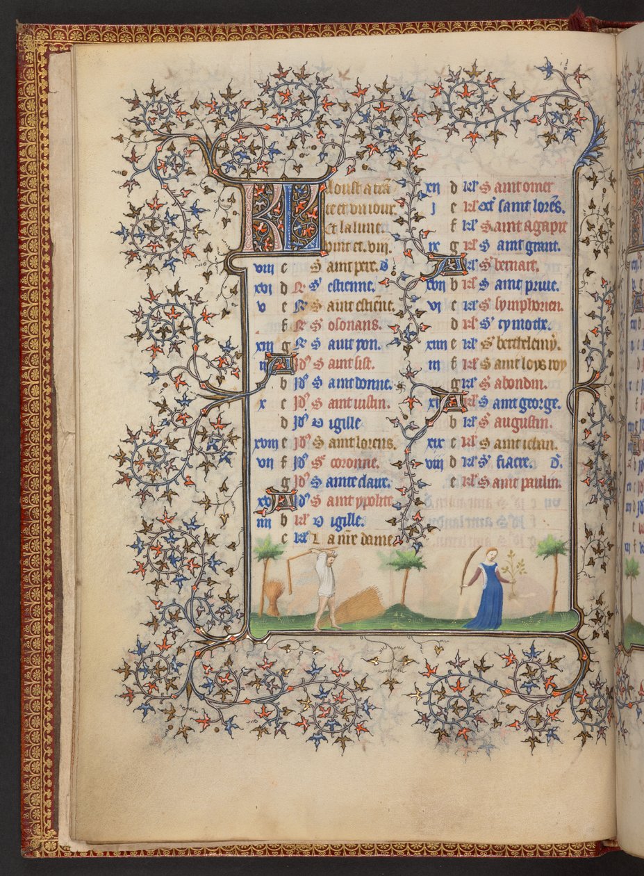 Timebog, Tilføj MS 32454 f.5v, Frankrig af French School