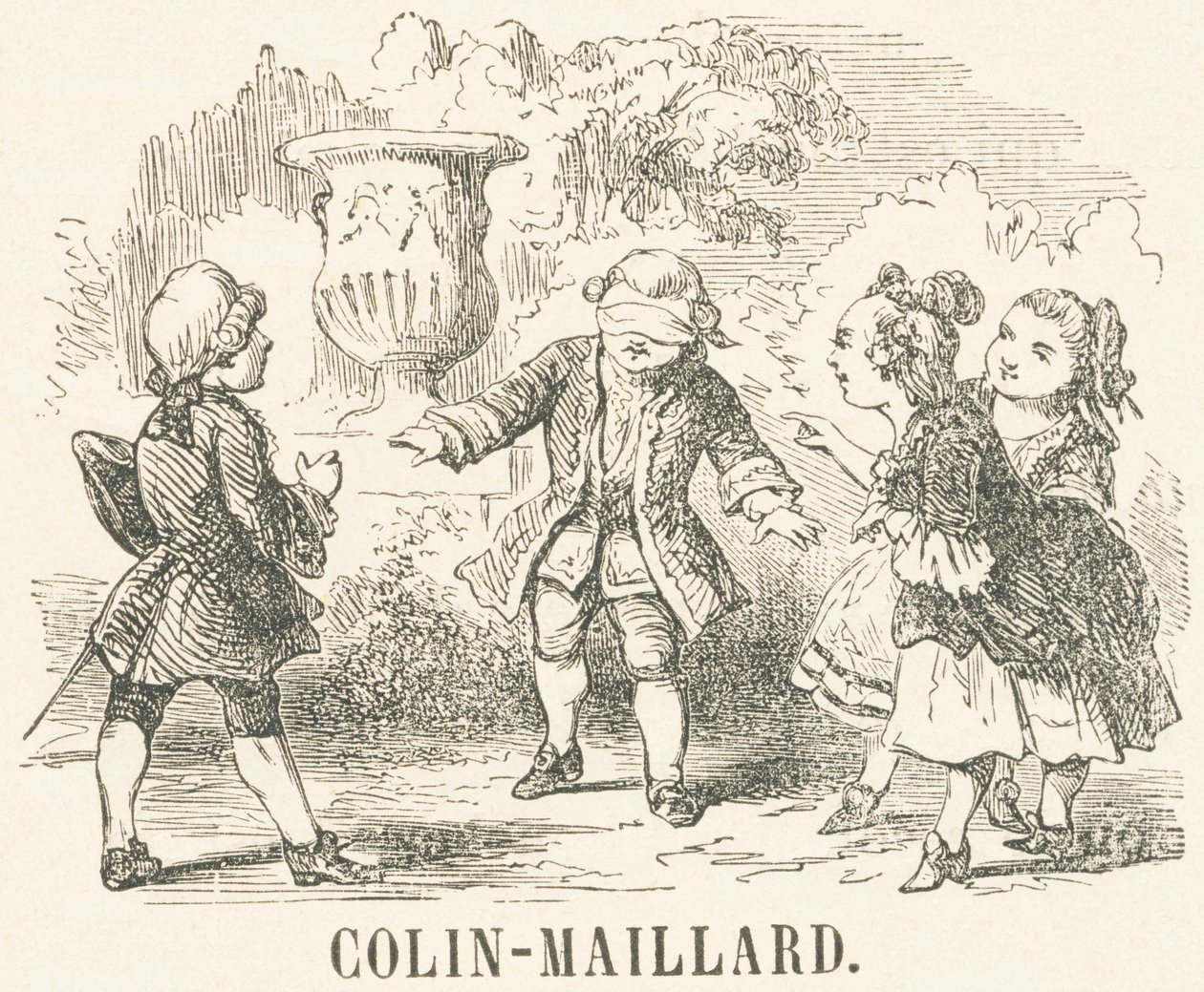 C: Colin-Maillard af French School