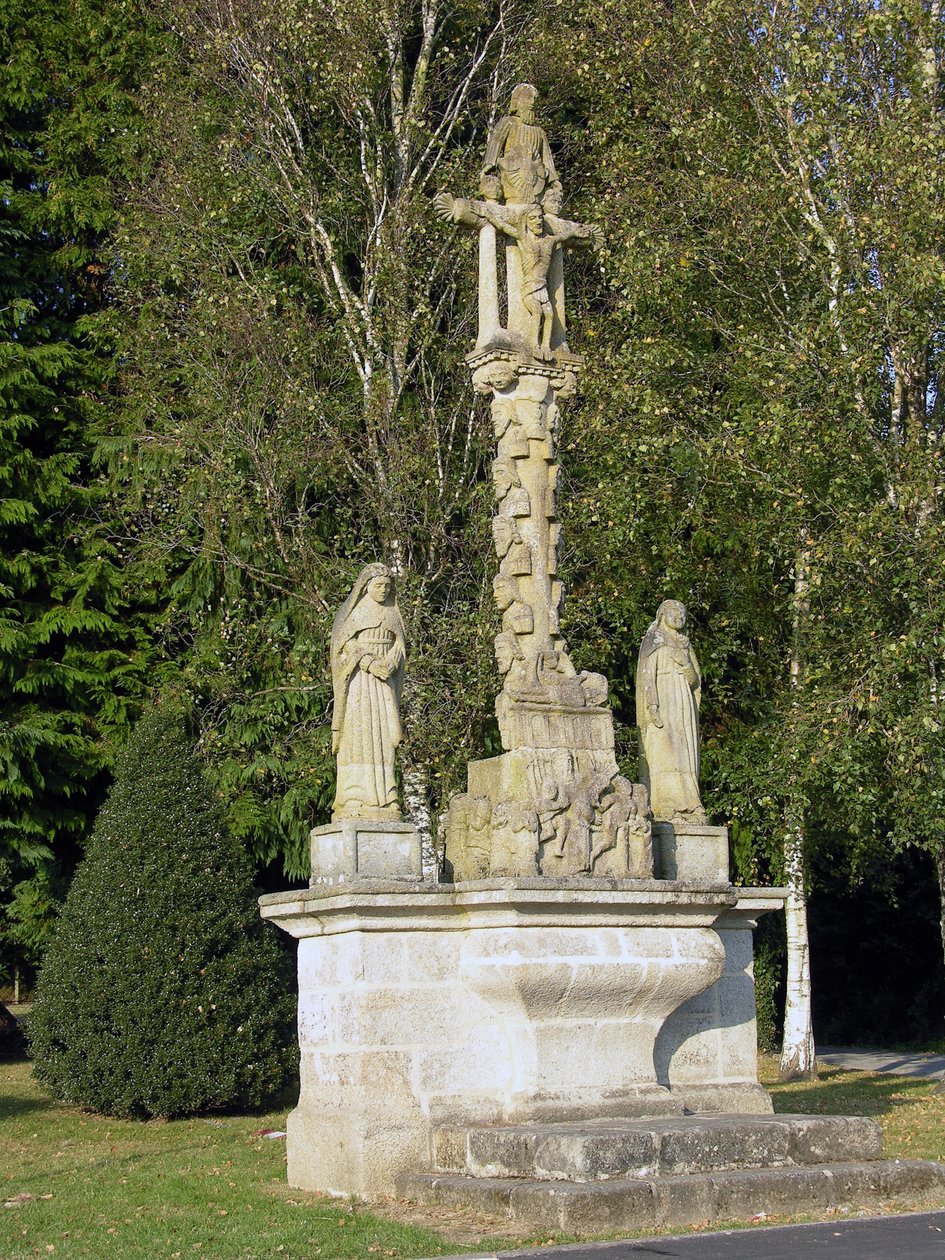 Golgata, udskåret af Cabedoche Freres, 1827 af French School