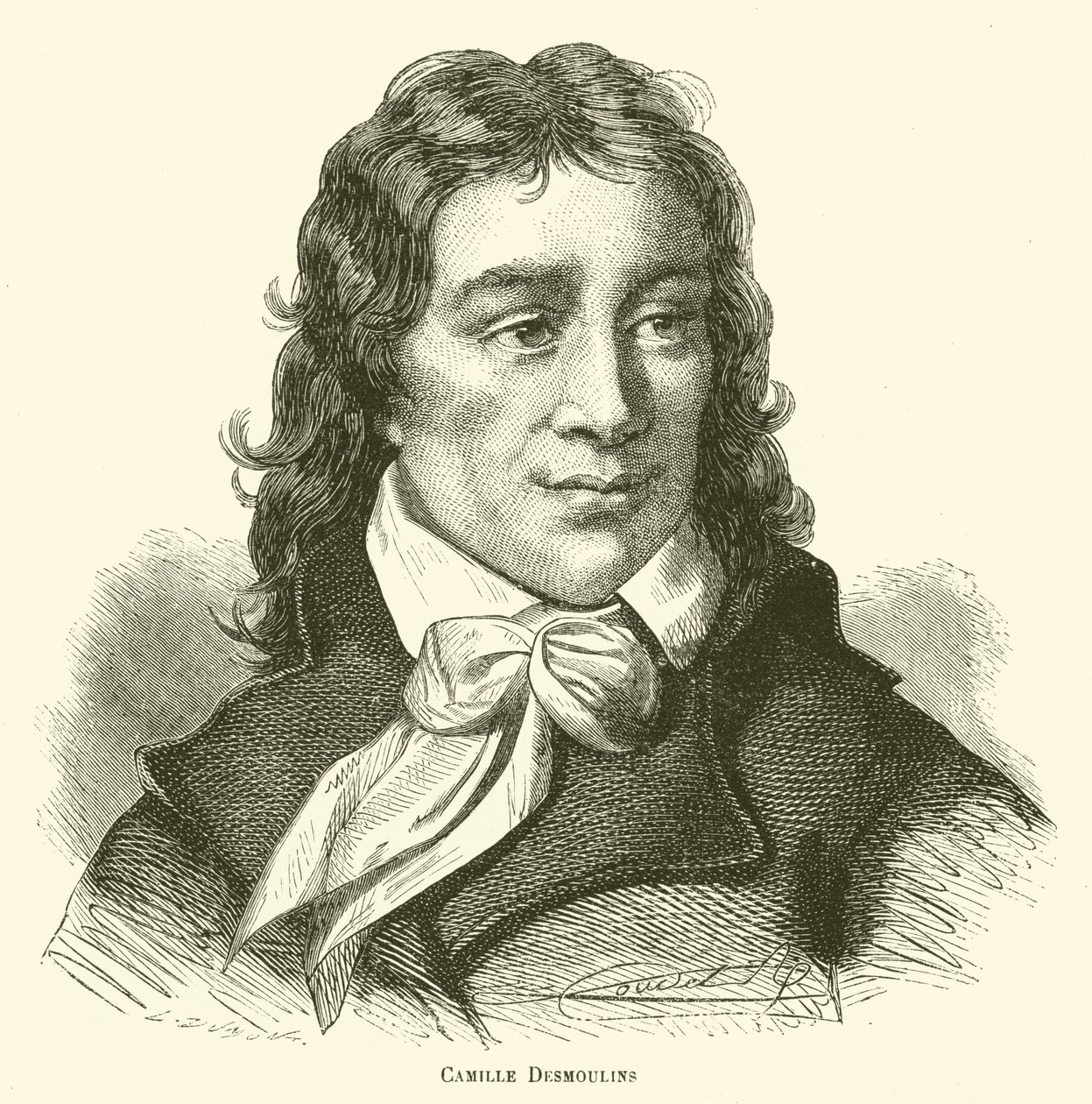 Camille Desmoulins (kobberstik) af French School