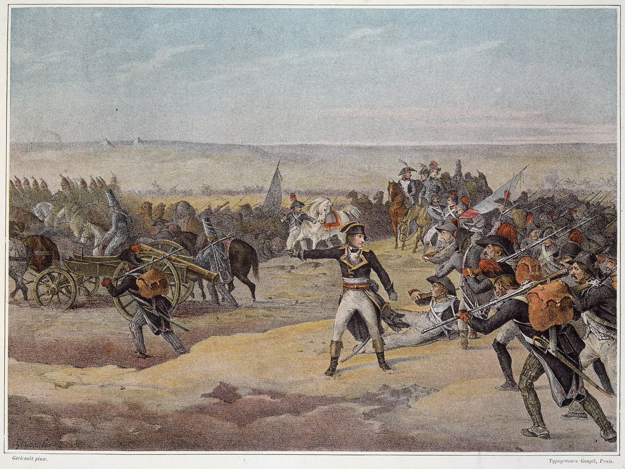Kampagne (Ekspedition) af Egypten (1798-1801), Armee of the Orient: Gå gennem ørkenen. 1798. af French School