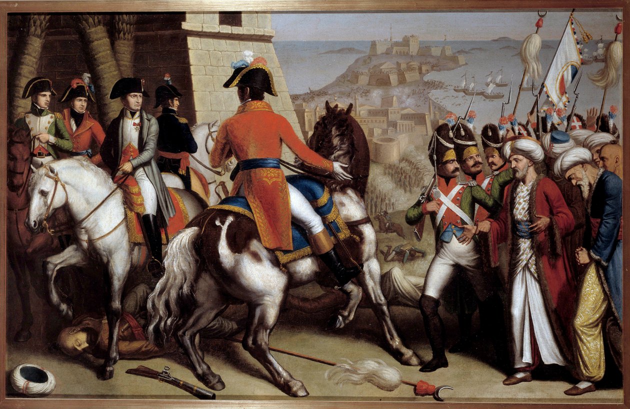 Kampagne (Ekspedition) af Egypten (1798-1801): "" Napoleon Bonaparte (1769-1821) til Saint Jean d