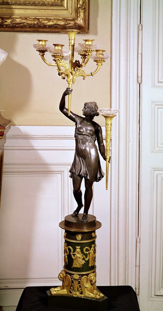 Kandelaber (bronze) af French School