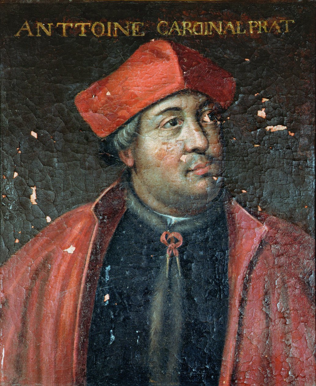 Kardinal Antoine Duprat (1463-1535), pavelig legat, 1617-38 af French School