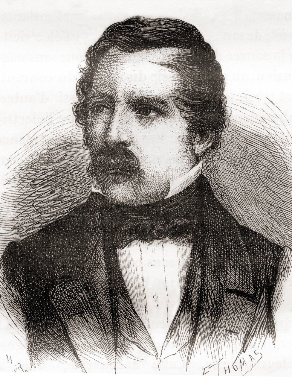 Carl August von Steinheil, fra Videnskabens vidundere, udgivet ca. 1870 (gravering) af French School