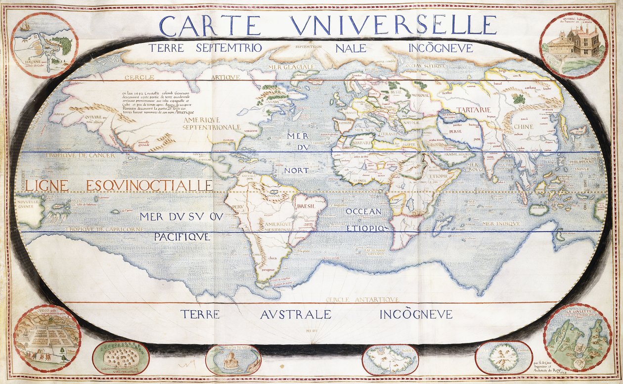 Universal kort af French School