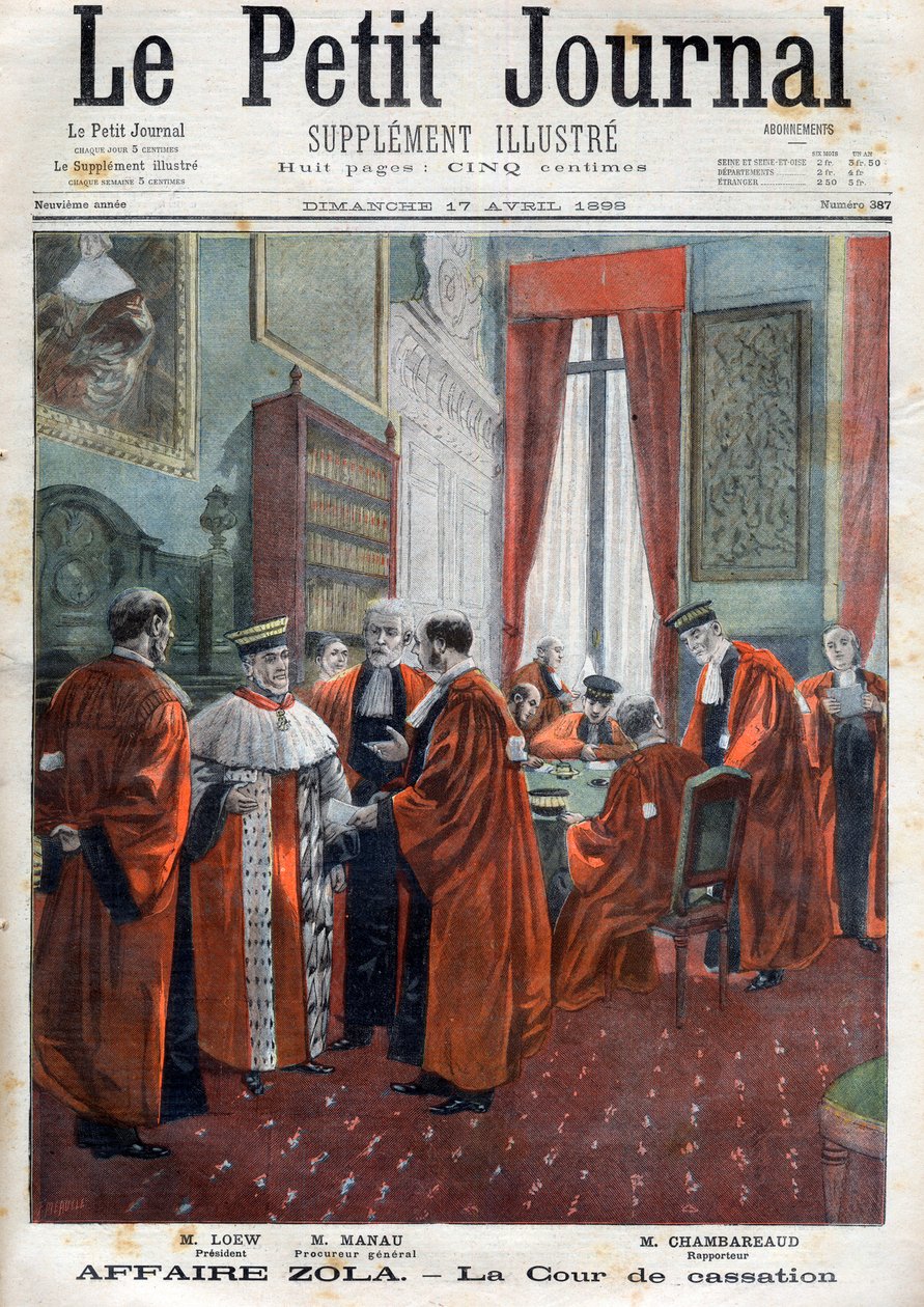 Sag Dreyfus - Appelretten Under sagen, illustration fra 