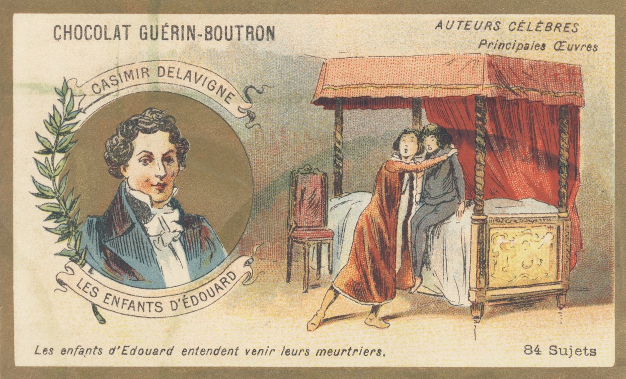 Casimir Delavigne (1793-1843), fransk digter og dramatiker, forfatter til "Les enfants d