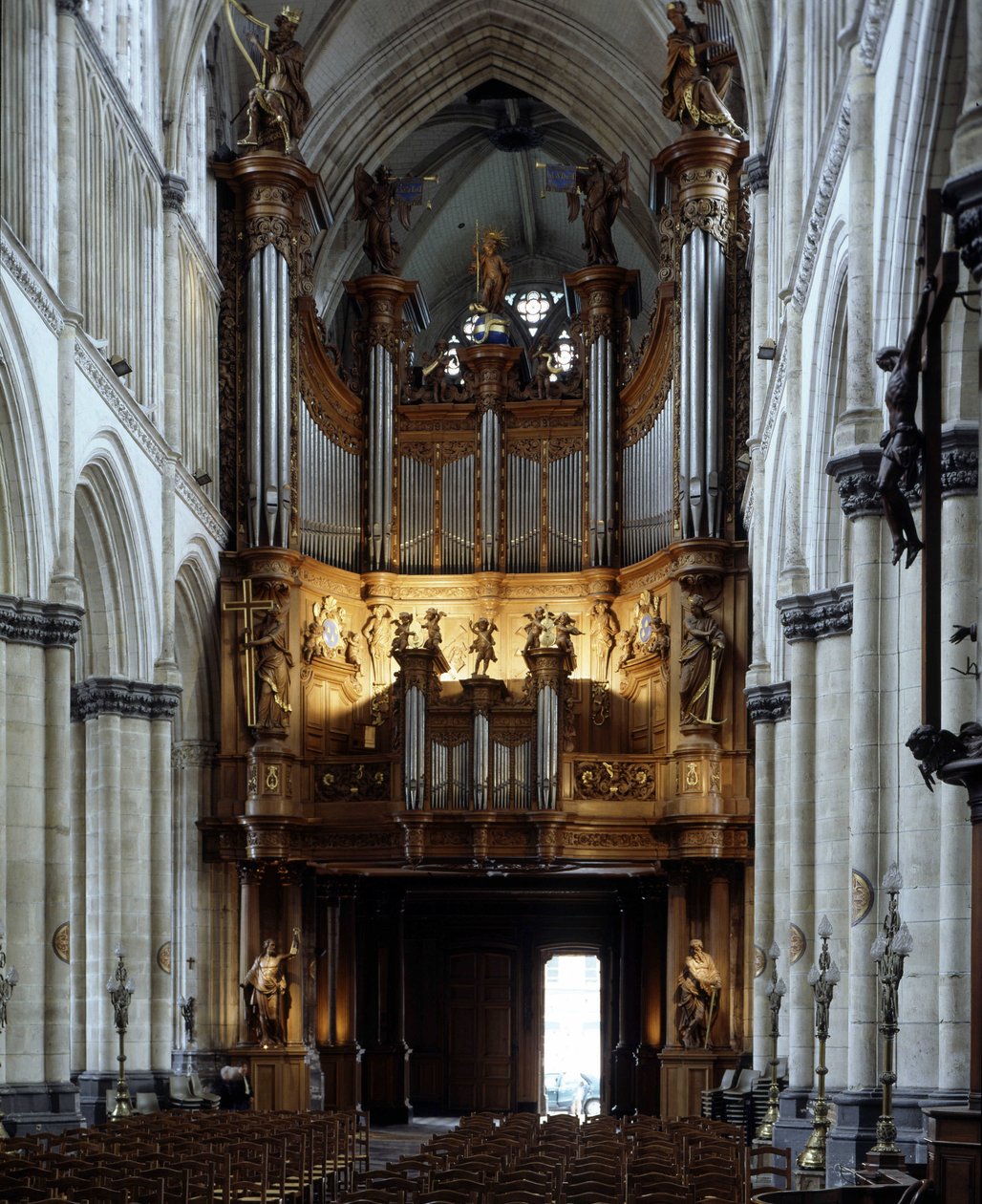 Cathedrale de St Omer (Nord 59) af French School