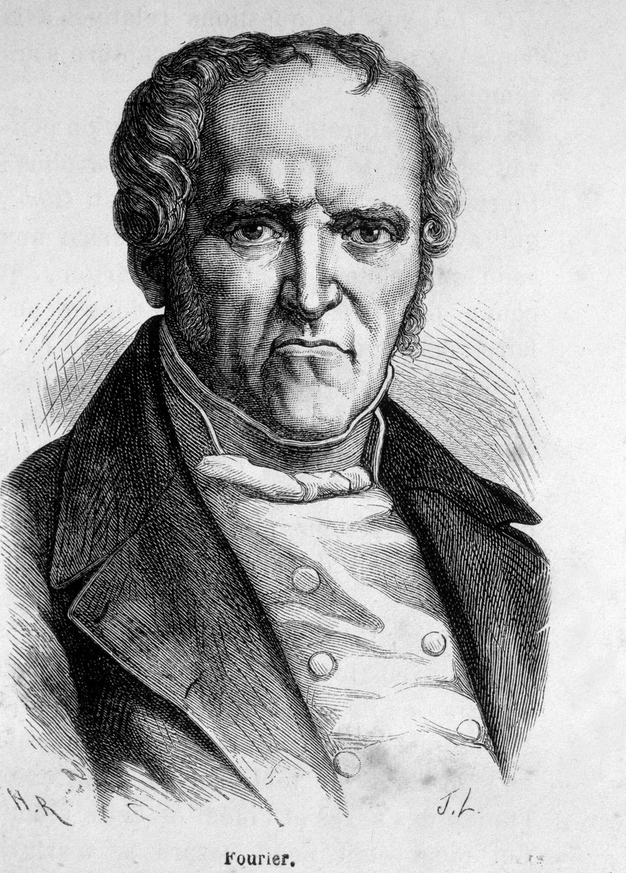 Charles Fourier (1772-1837), fransk filosof og økonom. af French School