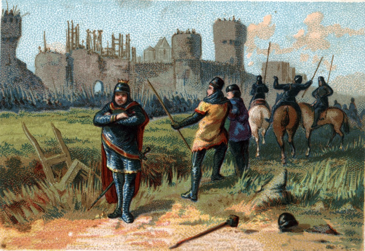 Karl III 3. Gros (839-888) Kejser af Vesten (881 - 887) og Regent af Frankrig (884 - 887) slog lejr under Paris