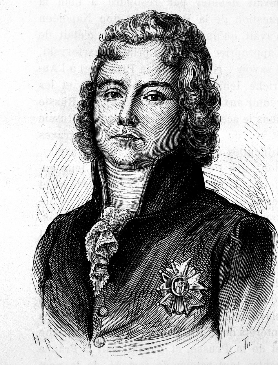 Charles Maurice de Talleyrand Périgord (1754-1838), fransk politiker - i "The History of France" af Henri Martin af French School