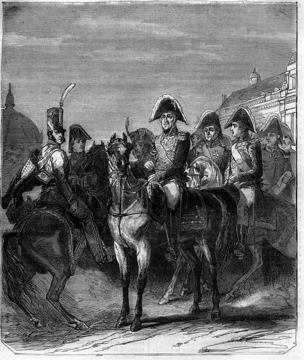 Charles X (1757-1836) konge af Frankrig. Indgravering i "Historien om paver-konger-dronninger og kejsere gennem århundrederne"" af Maurice Lachatre af French School
