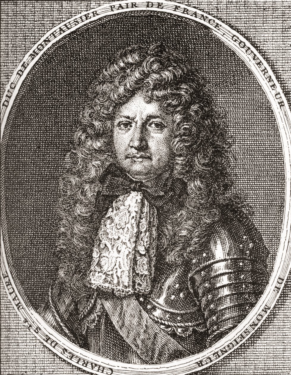 Charles de Sainte-Maure, hertug de Montausier, 1610 1690. Fransk soldat og guvernør for dauphinen, Louis le Grand Dauphin. Fra Les Heures Libres udgivet 1908. af French School