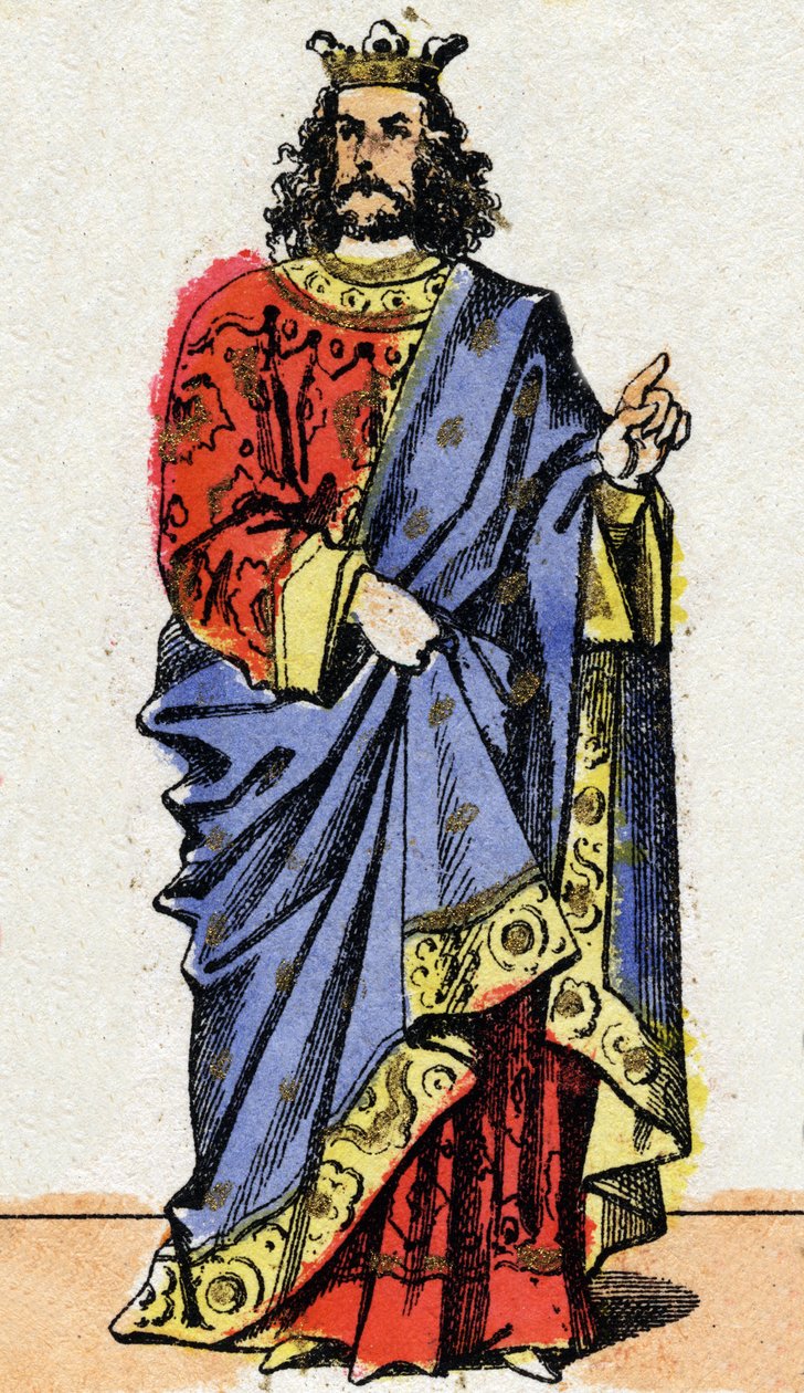 Childeric I, Konge af Salians Francs (436-481). af French School