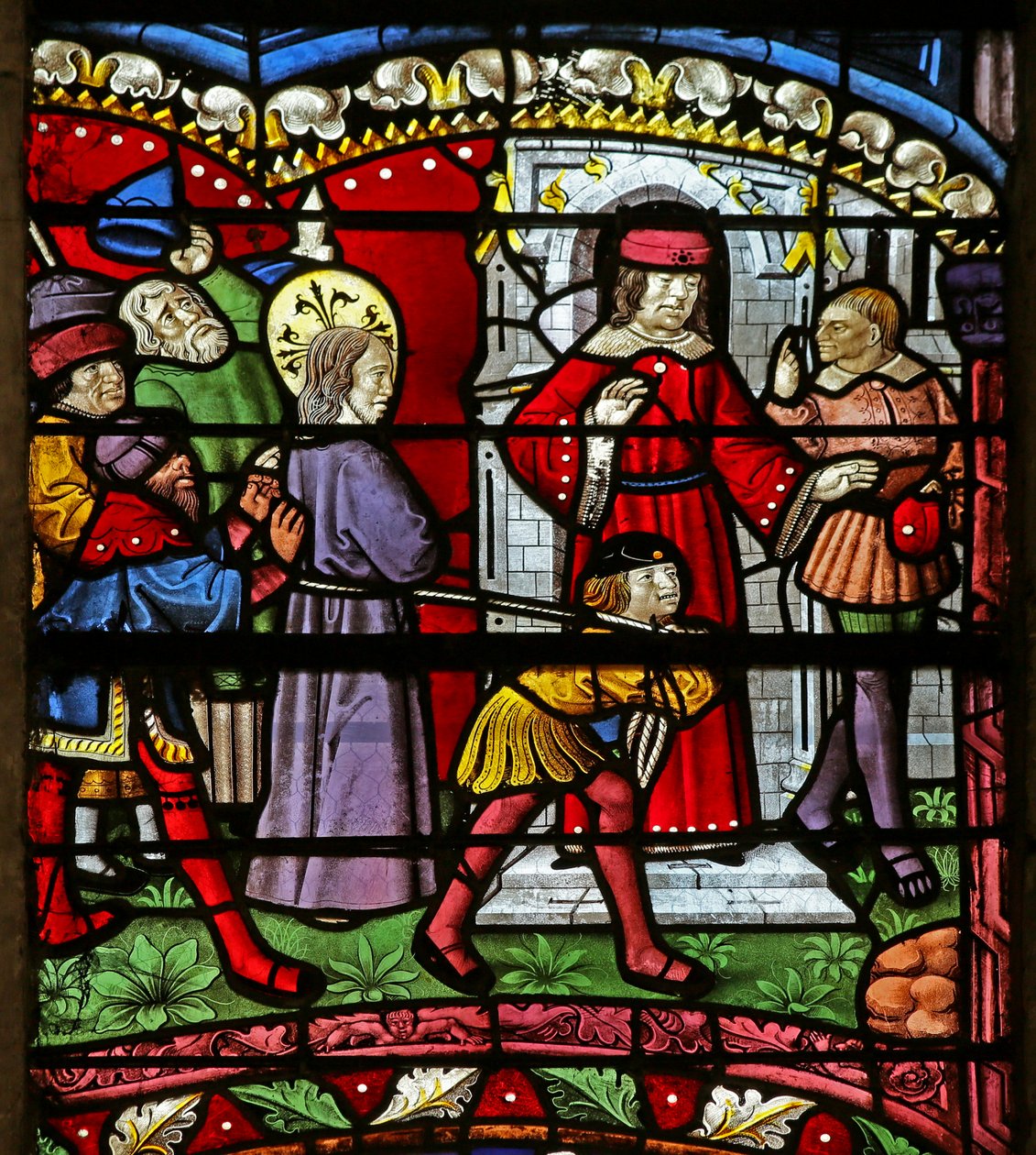 Kristus før Pilatus af French School