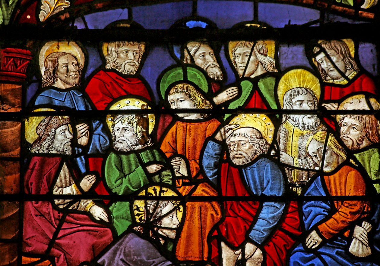 Kristus vasker sine disciples fødder af French School