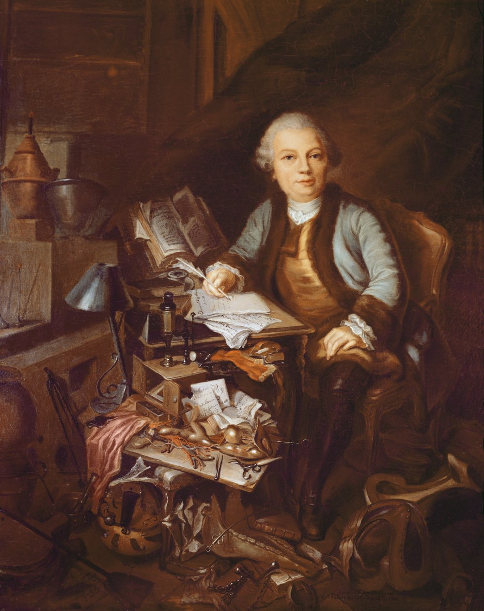 Claude Bourgelat (1712-78) af French School