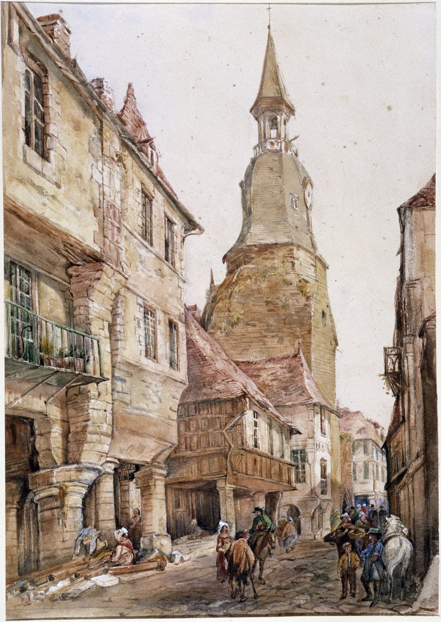 Klokketårn i Dinan af French School