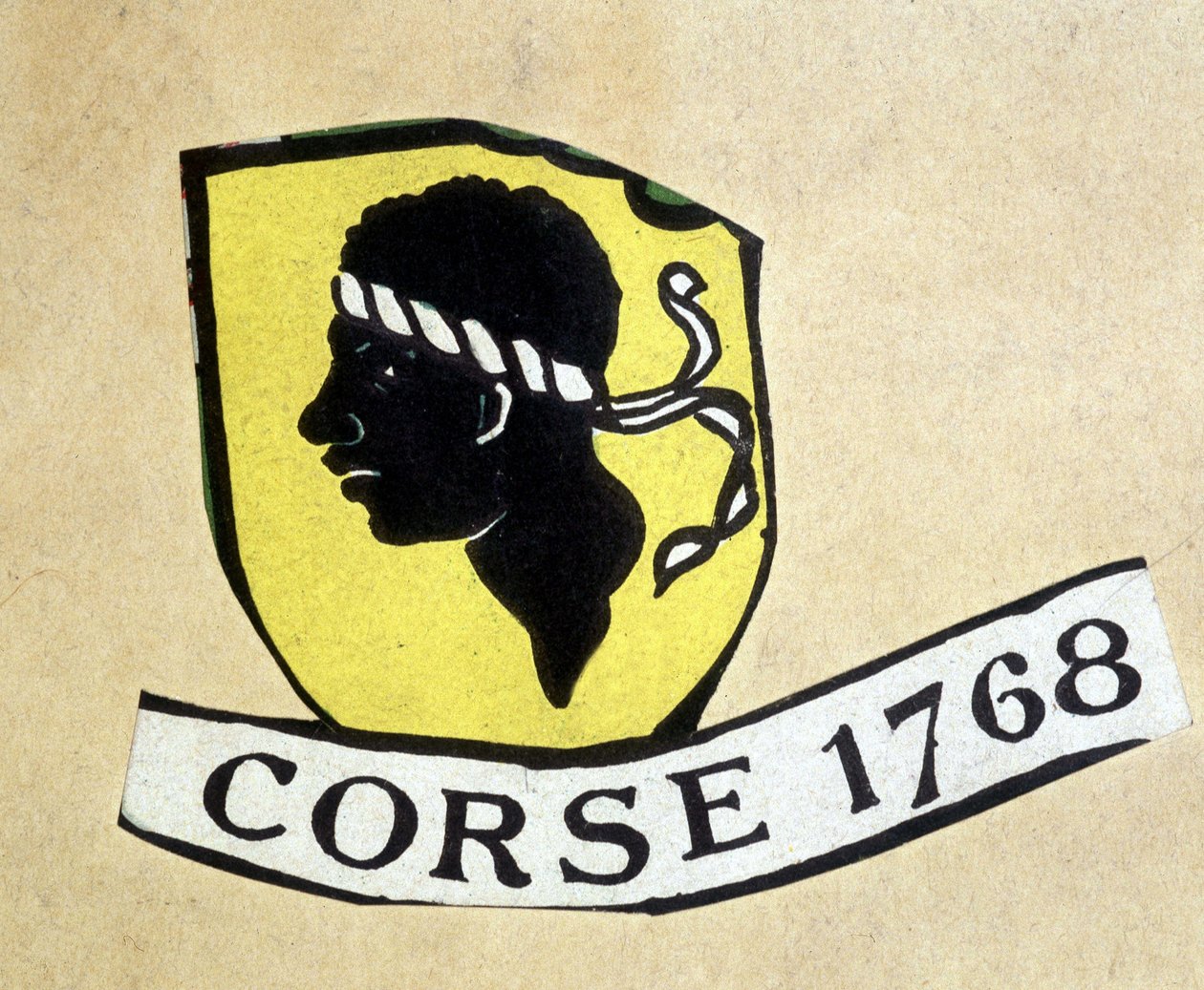 Korsikas våbenskjold. af French School