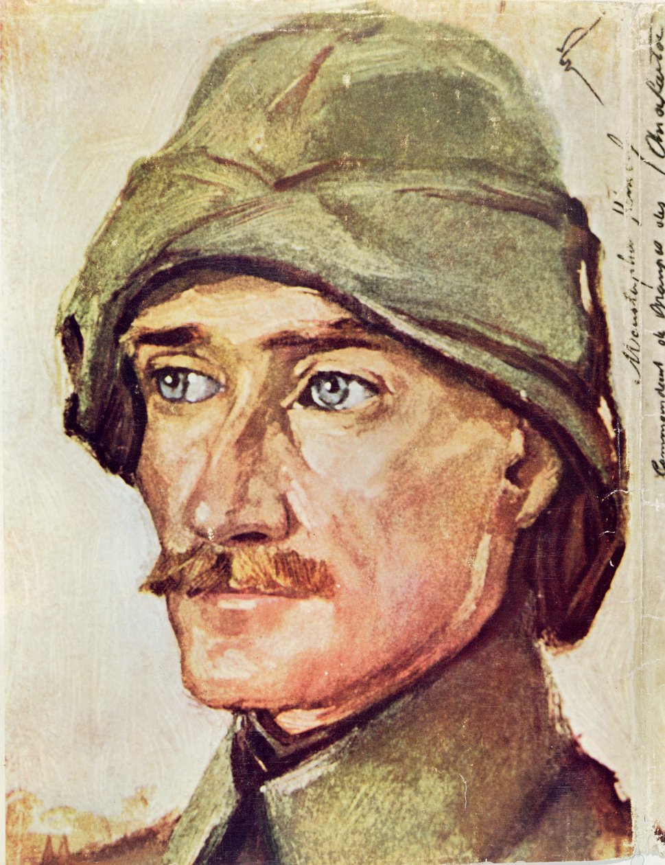 Kommandør Kemal (Mustapha) Ataturk (1881-1938) 1914-18 af French School