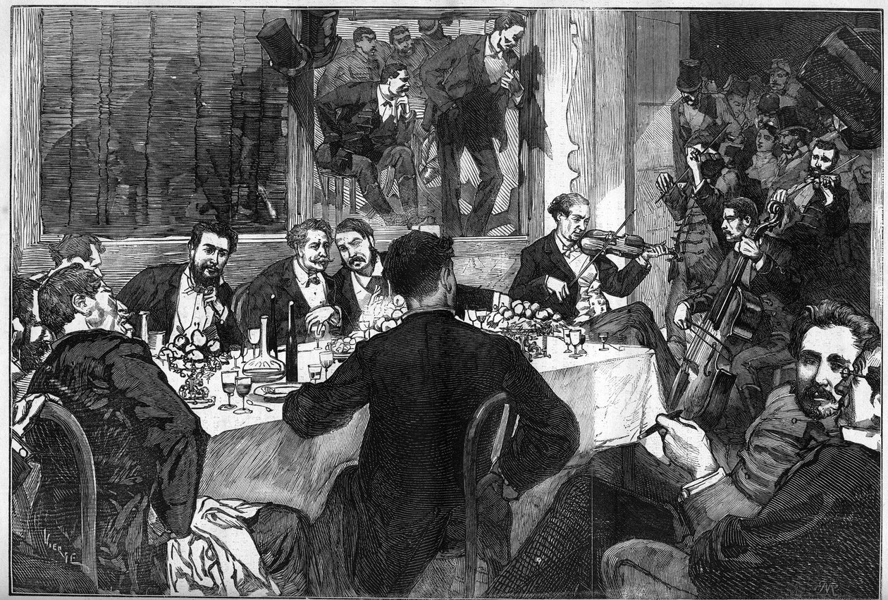 Koncert af den ungarske violinist Remenyi (sagde Eduard Hoffmann af French School