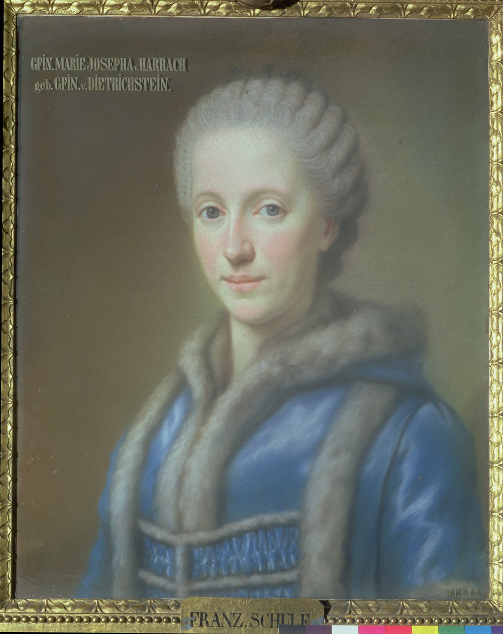 Grevinde Maria Josepha von Harrach, kone til grev Guido von Harrach (1732-83) af French School