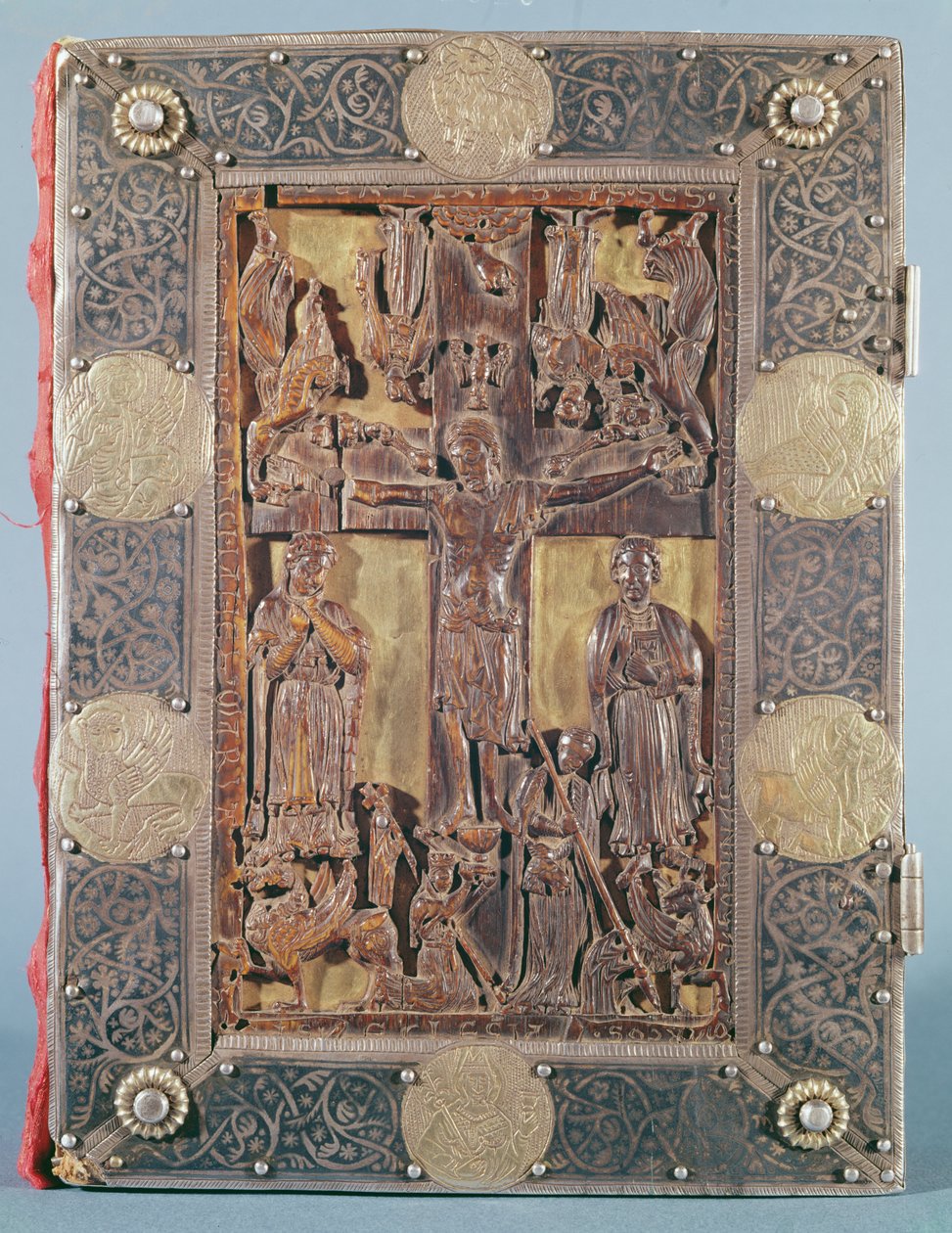 Omslag af Sankt Elizabeths Psalter af French School
