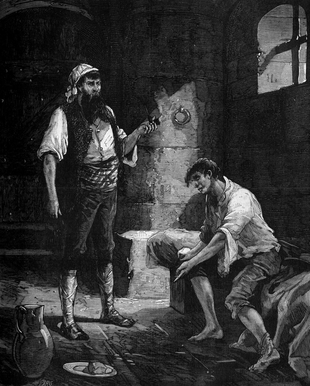 DOLOMIEU (Dieudonne ou Deodat de Gratet de) (1750-1801), fransk geolog og mineralog i et fængsel i Messina (Messina) på Sicilien. i "Popular history of videnskab, opfindelser og opdagelser fra de første århundreder til i dag" af Bitard Adolphe af French School