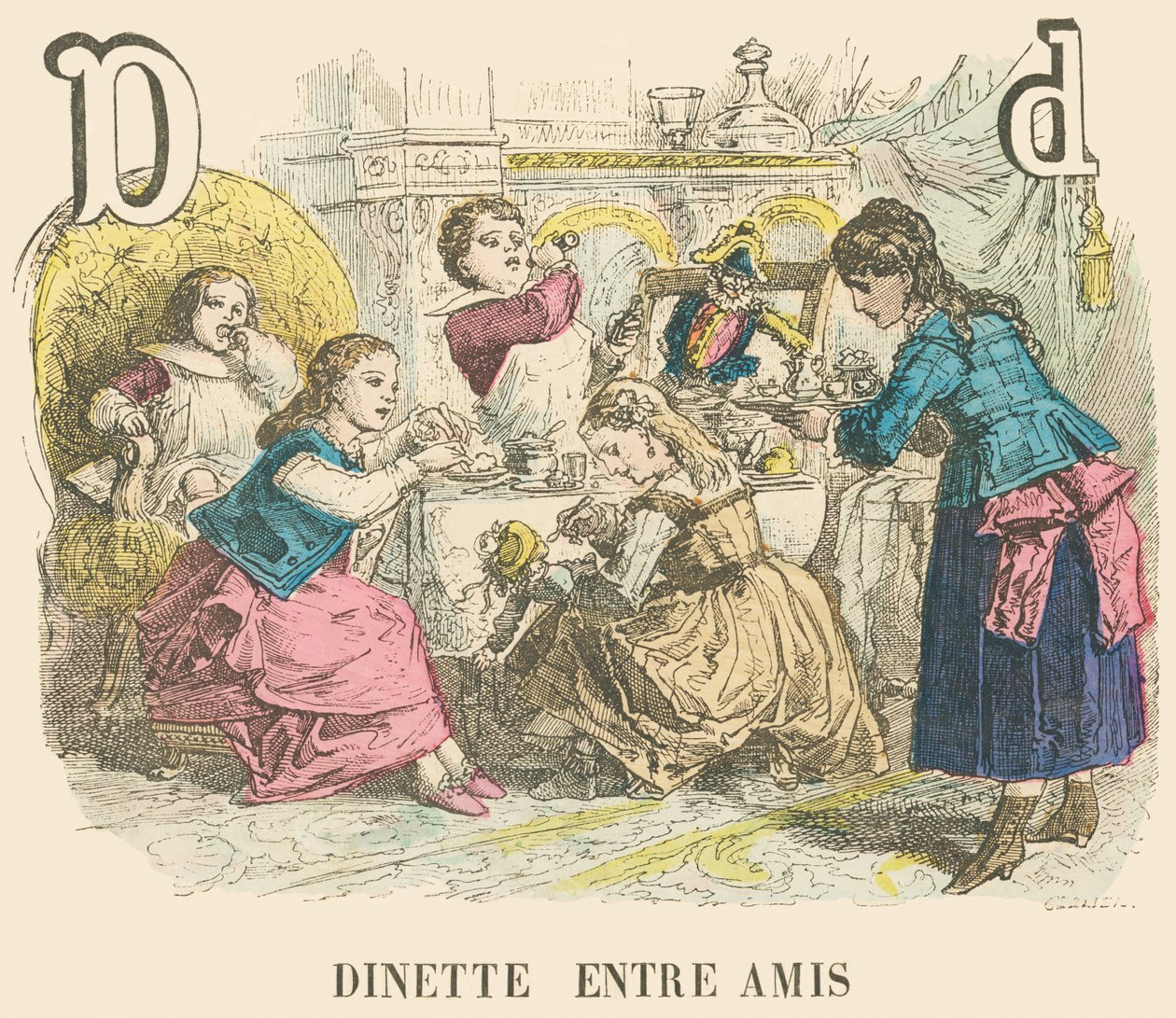 D: Dinette med venner af French School