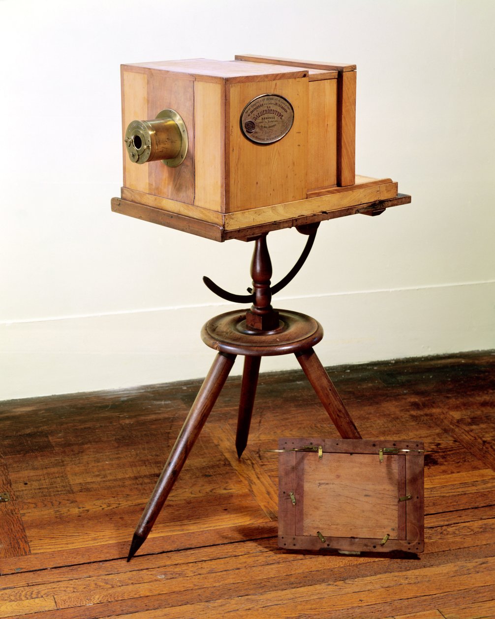 Daguerreotype-kamera af Alphonse Giroux fra Paris (træ) af French School
