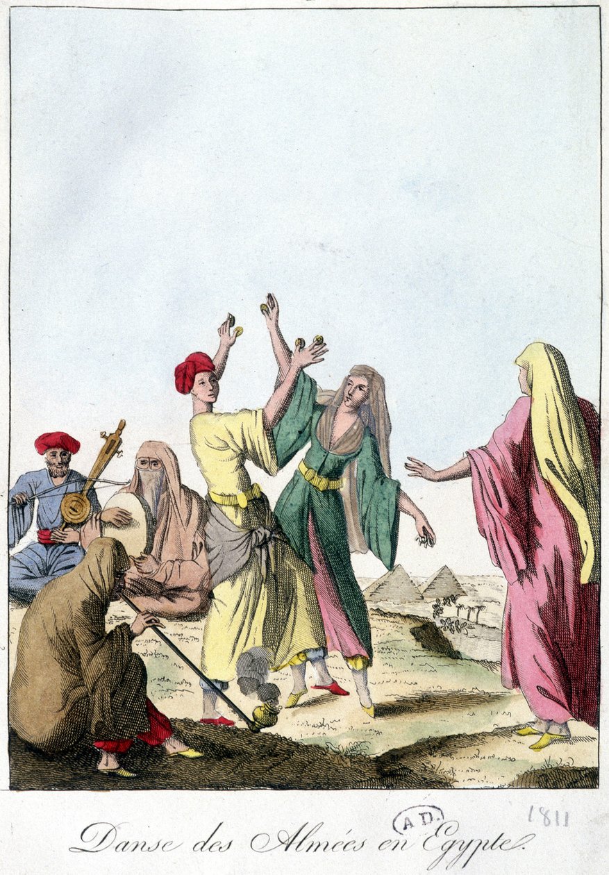 Almiernes dans i Egypten. 1811. af French School
